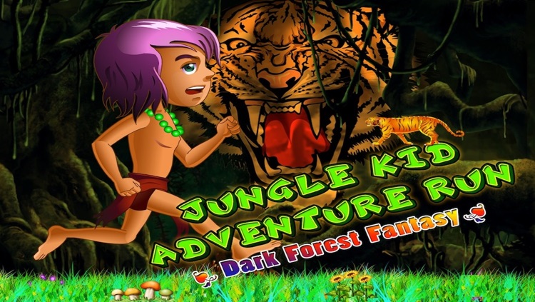 Jungle Kid Adventure Run - Dark Forest Fantasy HD
