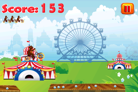 Crazy Circus Bear Bike Rage screenshot 4