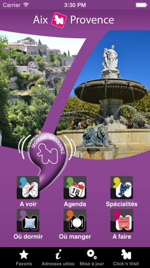 Click 'n Visit - Aix et Provence(圖1)-速報App