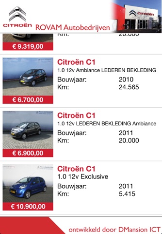 Citroën ROVAM screenshot 2
