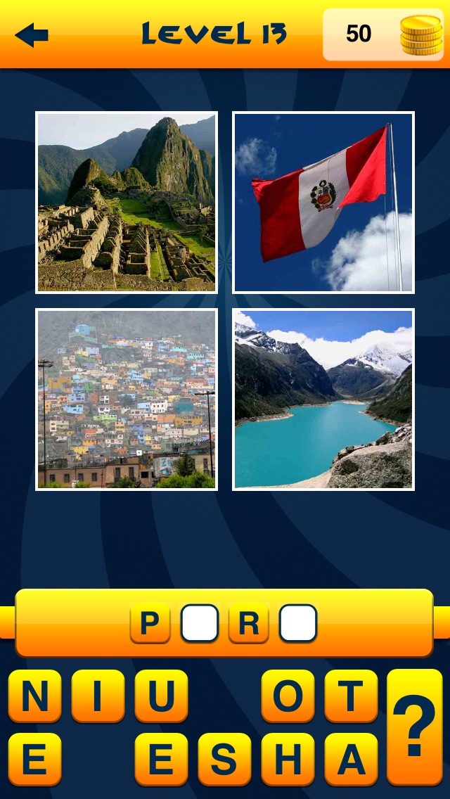 Mega Country Quiz! 4 Pics Word Game 1.30 IOS -