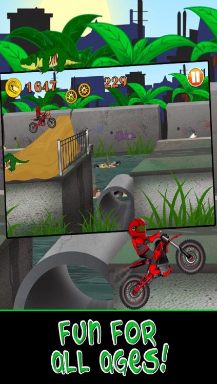 Motorcycle Bike Race Escape : Speed Racing from Mutant Sewer Rats & Turtles Game - Multiplayer Shooter Edition screenshot-4