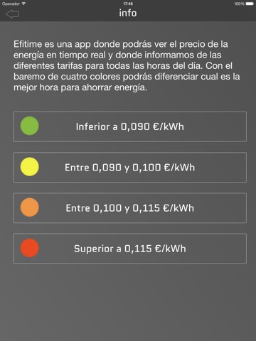 Efitime para iPad screenshot 4