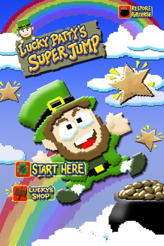 Floppy Leapy Leprechaun! A Super Jumpy St Patrick's Day Game - FREE screenshot 2