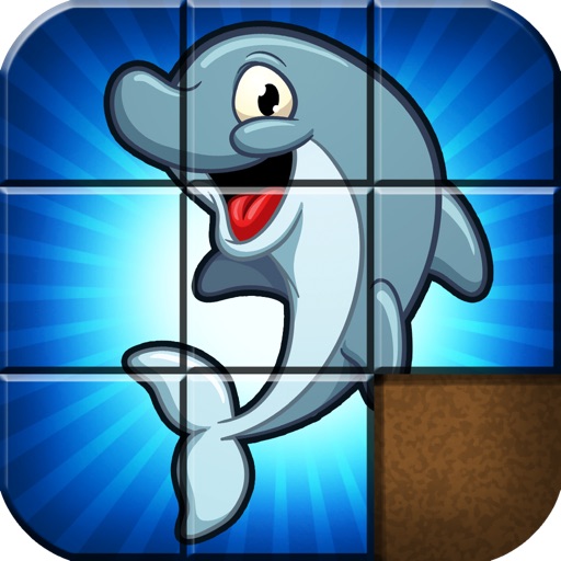 Cute Ocean Animal Tile Puzzle PAID iOS App