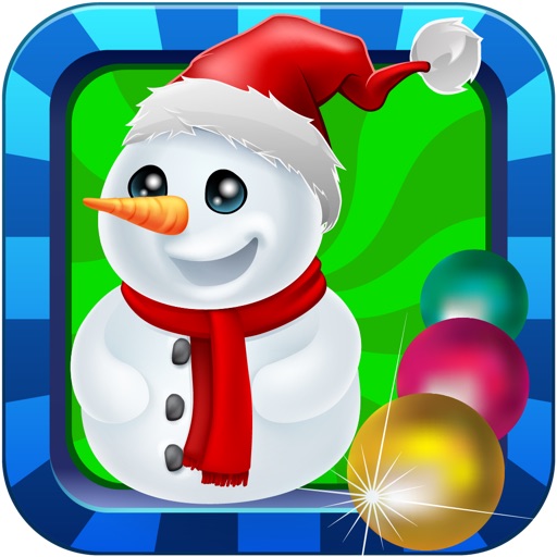 Frozen Bubble Snowman Icon