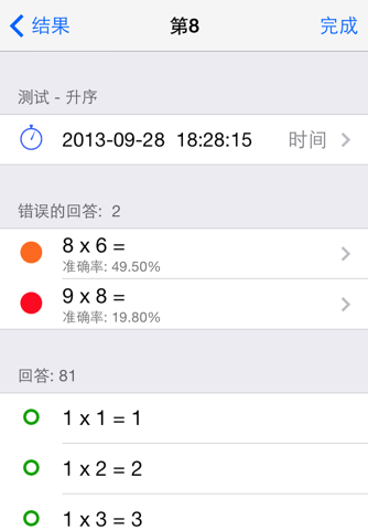 Multiplication Checker screenshot 2