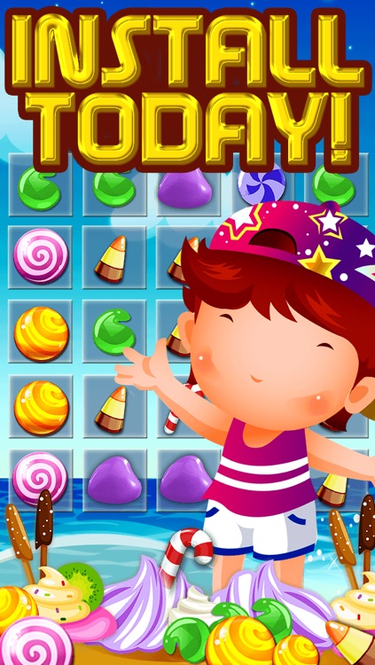 Candy Puzzle Splash - Cool Match-3 Candies Game For Kids screenshot-4