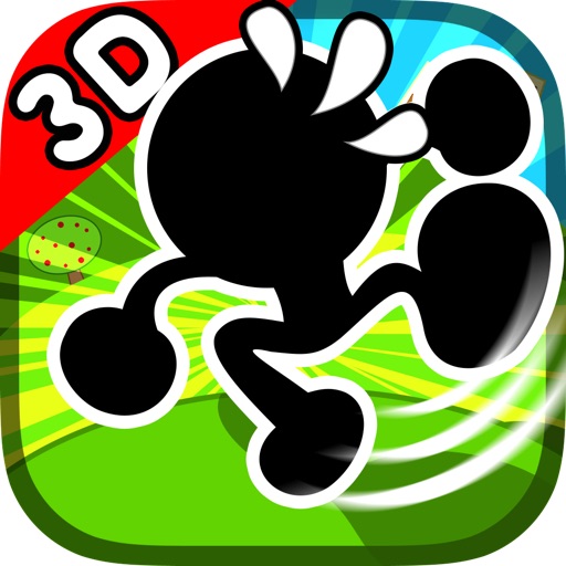 FREE RUN 3D Icon