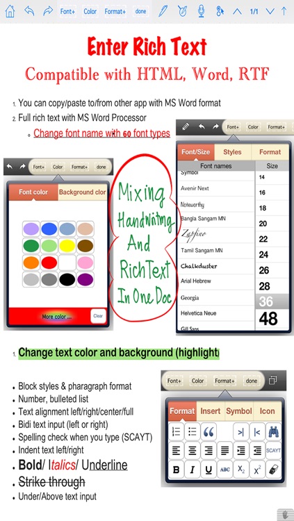 RichNotes Pro (Superpen, Full Richtext format, Notepad & Voice Recorder, Annotate PDF Pro)