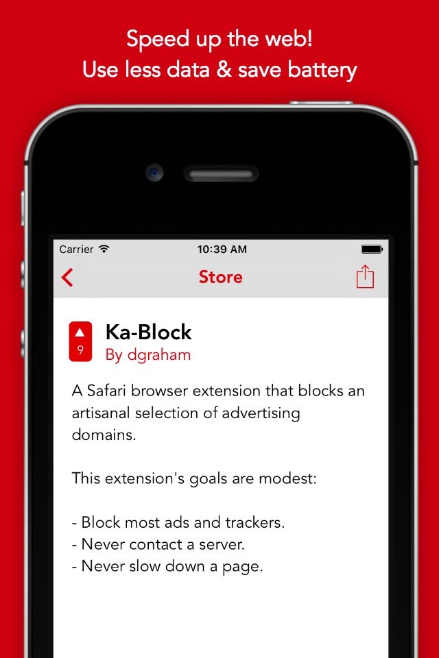 Crowdblock - Block Ads, Protect Your Privacy & Browse The Web Faster screenshot 2