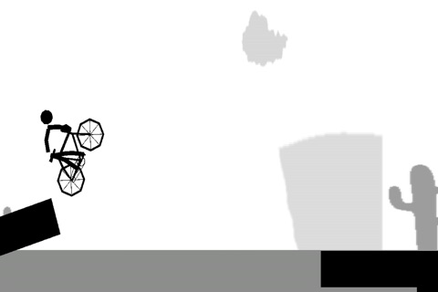 Road racing bicycle Stick man screenshot 2