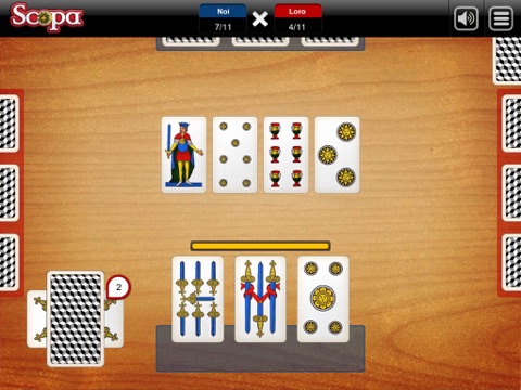 Scopa Jogatina HD screenshot 2