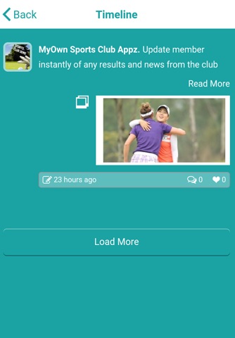 MyOwn Sports Club Appz screenshot 2