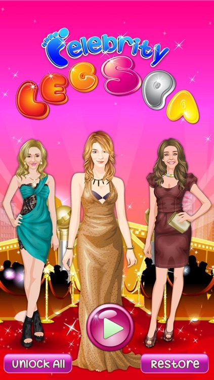 celebrity leg spa -Makeover & Leg Doctor - free girls games.