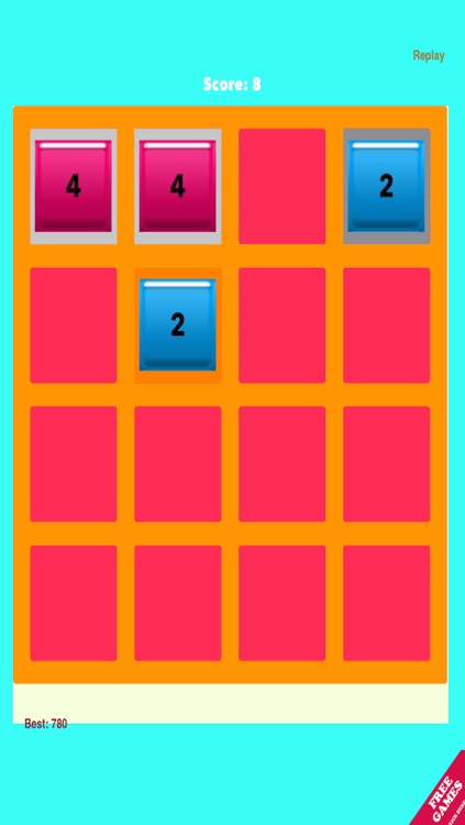 2048 Glow - Impossible Number Game