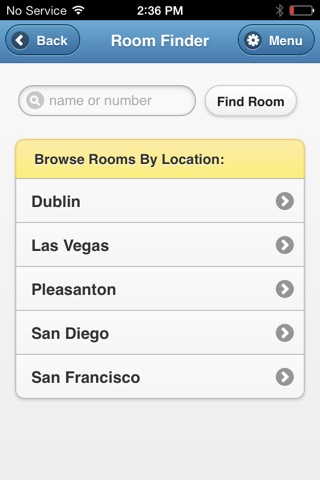 IntelliGroups Conference Room Finder screenshot 3