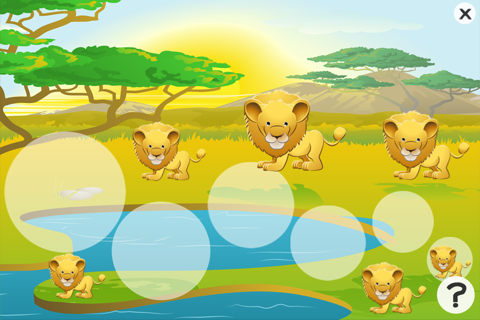 Safari animals game for children age 2-5: Train your skills for kindergarten, preschool or nursery school screenshot 4