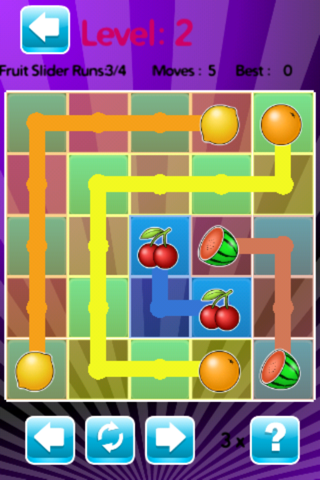 Awesome Fruit Slider  FREE – Match the Jelly Fruits, Tap and Slide to Connect and Splash by Divi Tree screenshot 2