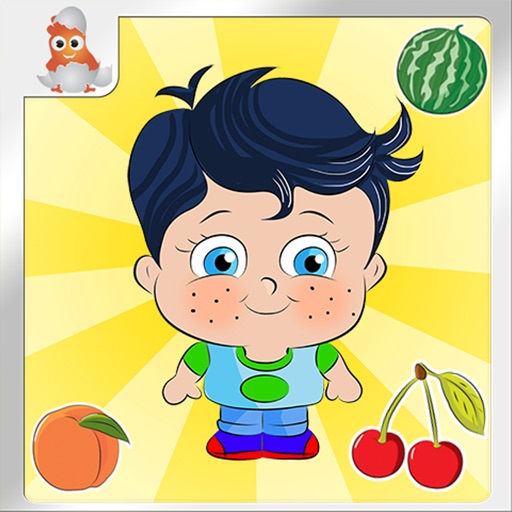 Little Genius Memory Game - Fruits