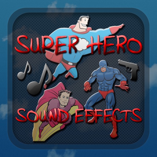 Super Hero Sound Effects Icon