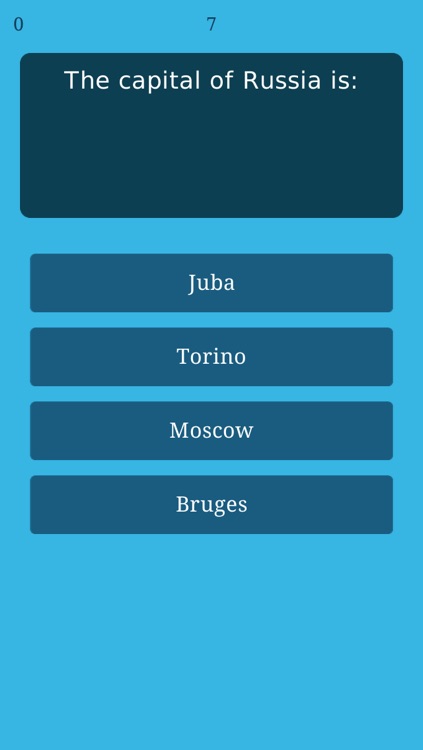 World Capitals Quiz - Geography Trivia Game about All Countries and Capital Cities on the Globe screenshot-3