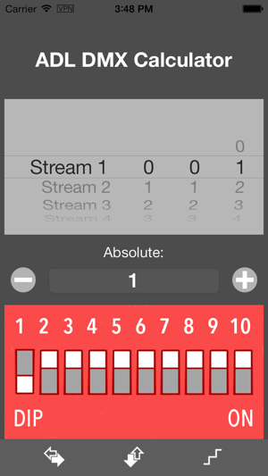 ADL DMX Calculator