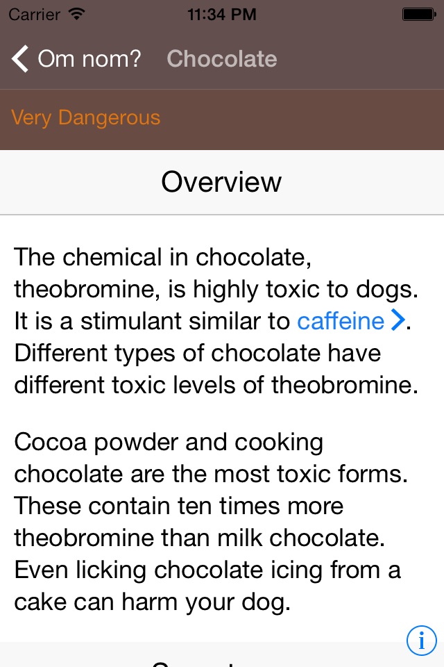 Om Nom? Can my dog eat it? OMG my dog ate it! screenshot 2