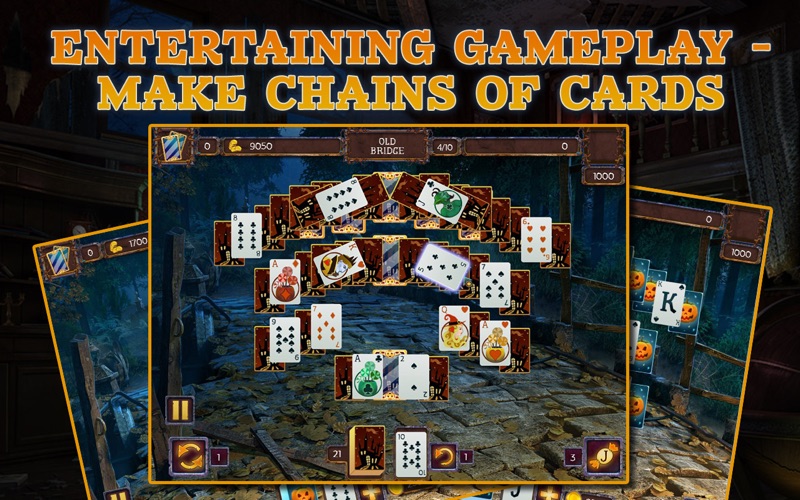 Solitaire Game. Halloween thumbnail 2