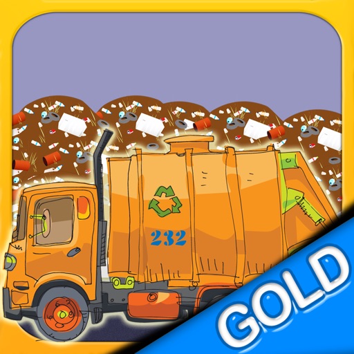 Garbage Trucks racing madness - Gold Edition icon