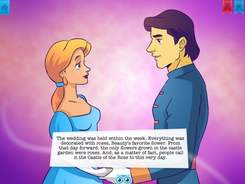 Beauty and the Beast - Have fun with Pickatale while learning how to read! screenshot 4