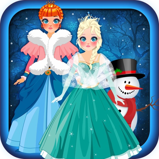 Magic Snow Queen Ice Princess Fashion Castle Game - Free Girls Edition icon