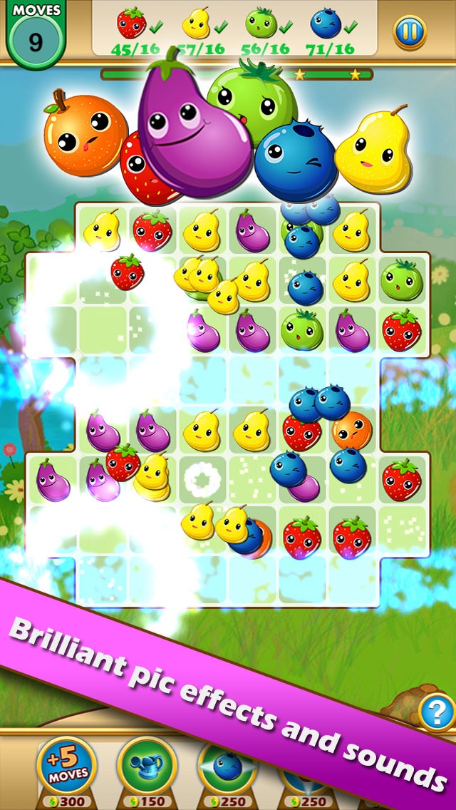 Farm Fruit Heroes : Match 3 story saga screenshot 1
