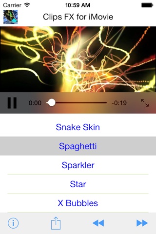 Clips FX for iMovie screenshot 4