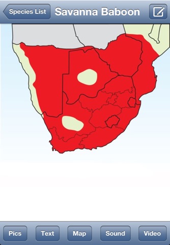 eGuide to Mammals of Southern Africa LITE screenshot 3