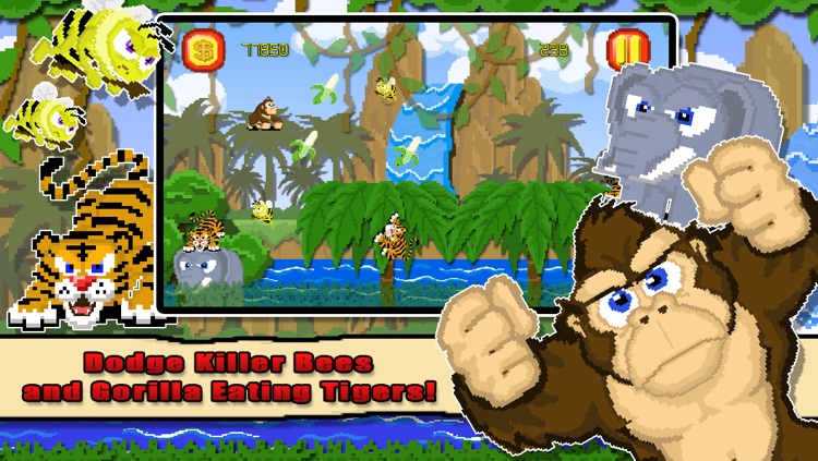 Gorilla Kong Swing - Mr Monkey Bro Jump!