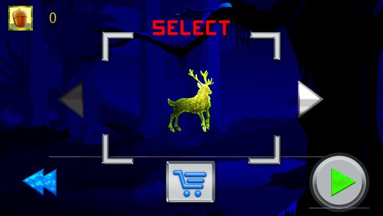 2014 Awesome Big Buck Deer Adventure Run from Night-Vision Hunter-s Free screenshot-1