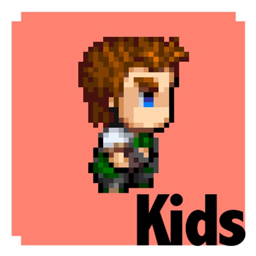 Pixel Nom kids friendly