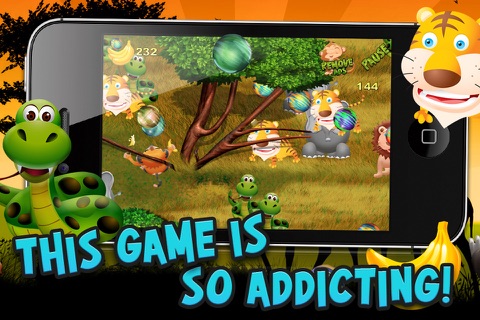 Safari Monkey Bubble Adventure LITE - FREE Kids Game ! screenshot 2
