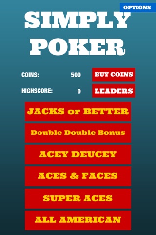 Simply Poker 2014 Edition - Deal, Hold and Draw and Play to WIN! screenshot 2