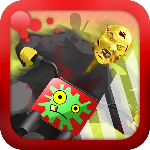 Halloween Super Galaxy Chase Mega Zombie Motorcycle vs Ninja Stunt Ranger Stick Free Bike Race iOS App