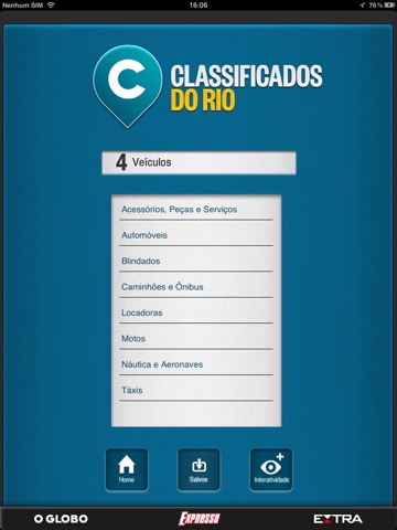 Classificados do Rio para iPad screenshot 3