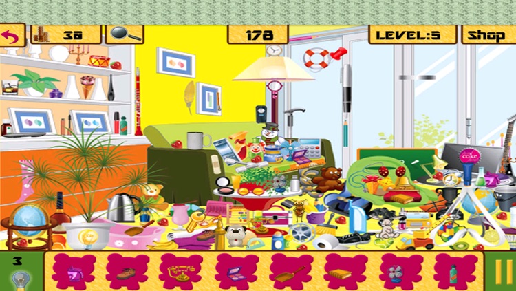 Messy Hidden Objects