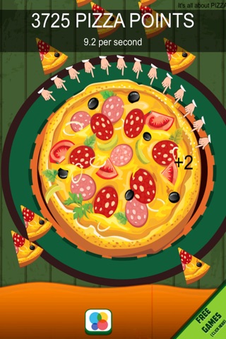 A Happy Pizza Clickers Shop FREE - My Cooking Clicking Collector Game! screenshot 3