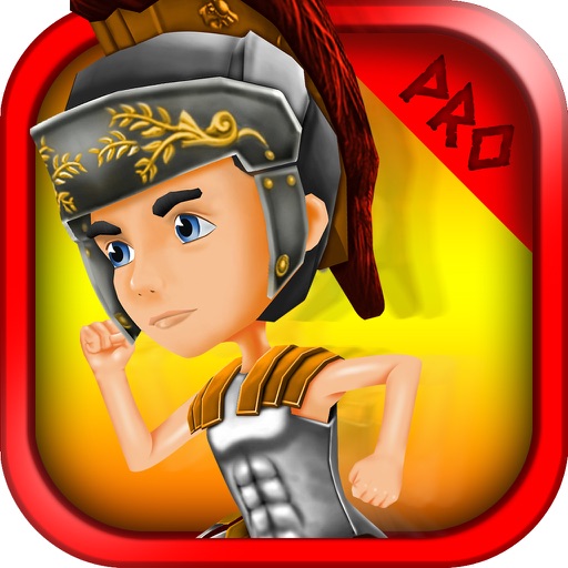 3D Roman Gladiator Run Impossible Infinite Runner Adventure Game PRO icon