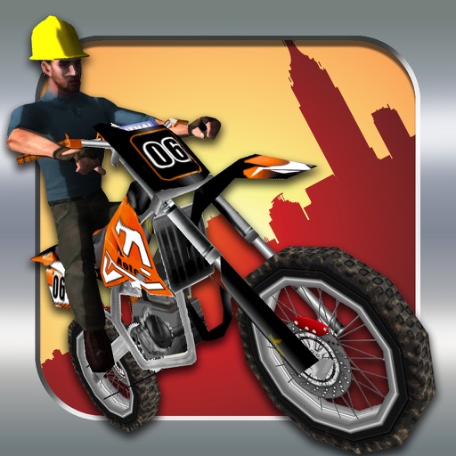 Trial Bike: Road Works Icon