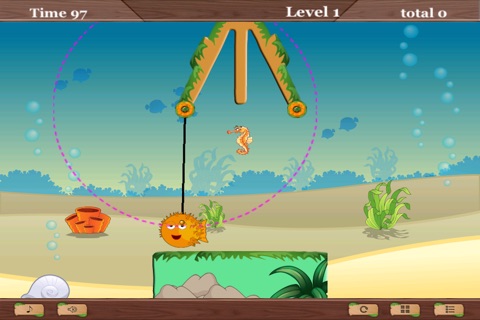 Hungry Fatty Fish - A Cute Sea Creature Challenge screenshot 2