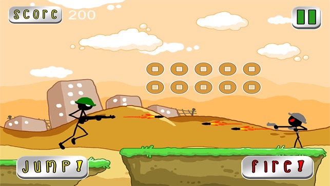 Army Stickman War Zone Free(圖3)-速報App