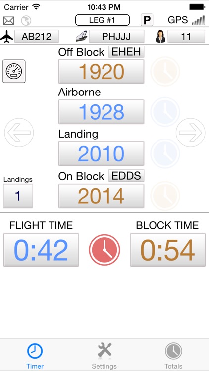 Flight Timer
