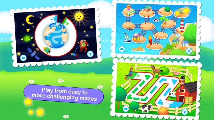 Toddler Maze 123 Pocket - Children Animated Puzzle